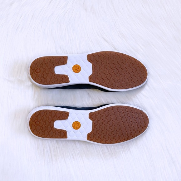 Timberland Women’s Bradstreet Ultra Bal Navy Nubuck Leather Ballerina Flats - Picture 6 of 6